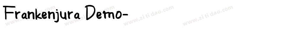 Frankenjura Demo字体转换